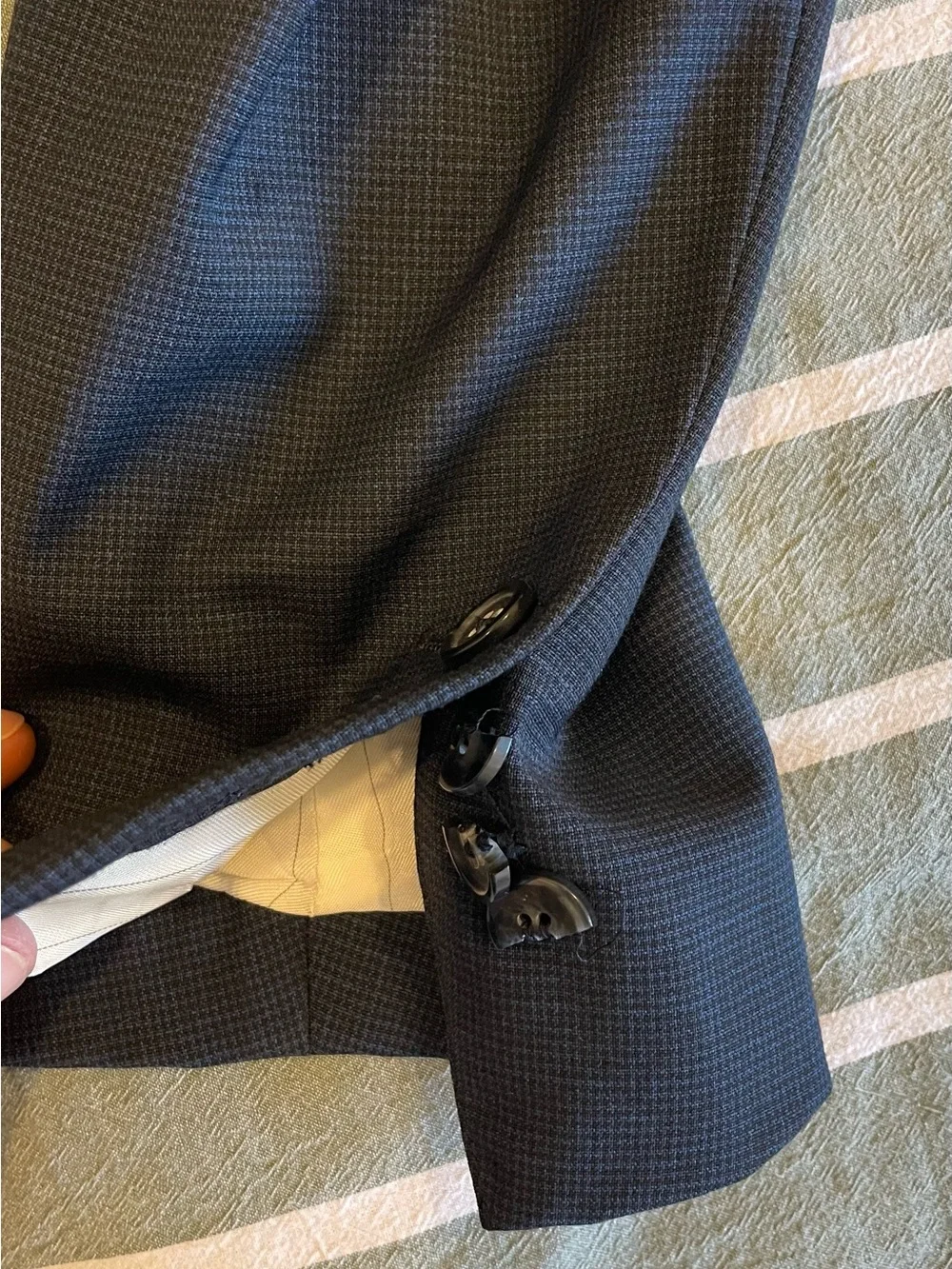 Prada Men's Navy Classic Two-Button Suit